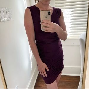 BCBG Mini Dress, Purple/Wine, Small